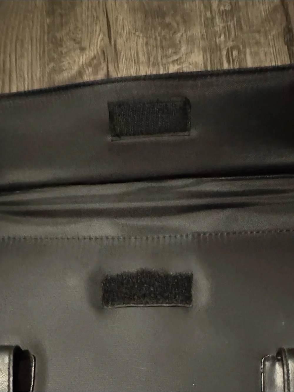 Black Nylon Padded Shoulder/Messenger Laptop Bag Case 15x11x3